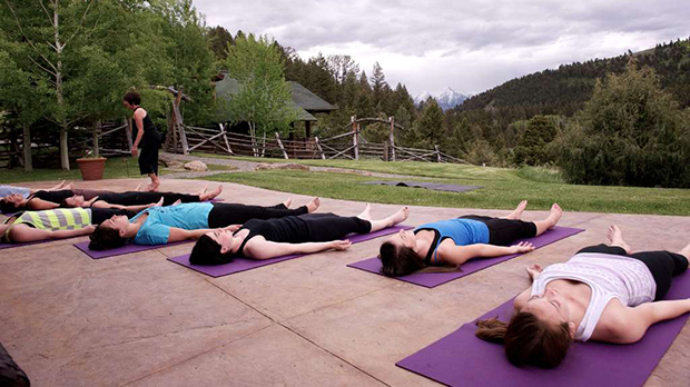 Yoga in Big Sky Country